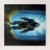 Puzzle Bigfoot Sasquatch dans les bois (Horizontal)