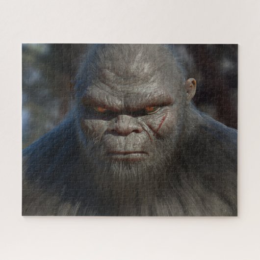 Puzzle BIGFOOT SASQUATCH PORTRAIT CLOSE UPPuzzle (Horizontal)