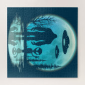Puzzle Bigfoot UFO Alien (Horizontal)