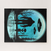 Puzzle Bigfoot UFO Alien (Horizontal)