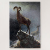 Puzzle Bighorn Sheep, Albert Bierstadt (Vertical)
