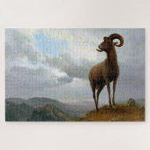 Puzzle Bighorn Sheep, Albert Bierstadt (Horizontal)