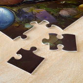 Puzzle Bijou coloré blanc Coeur tonique Imprimer (Côté)