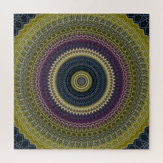 Puzzle Bijou lumineux Mandala (Vertical)