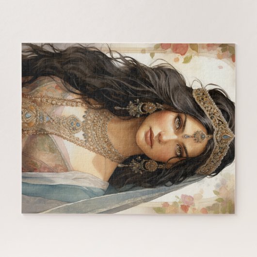 Puzzle Bijoux de l'Inde : Beauté complexe (Horizontal)