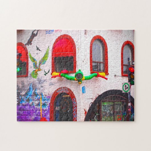 Puzzle Bike Shop à Montréal. (Horizontal)