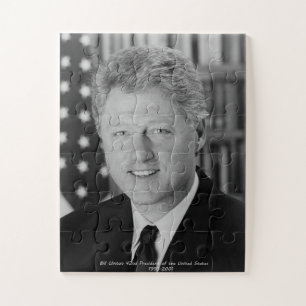 Puzzle Bill Clinton 42e président des États-Unis