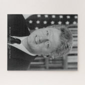 Puzzle Bill Clinton 42e président des États-Unis (Horizontal)