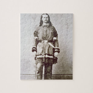 Puzzle "Bill sauvage" Hickok (1837-76) (photo de b/w)