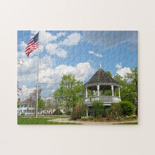 Puzzle Billerica Town Massachusetts. (Horizontal)