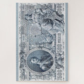 Puzzle billet de 500 roubles vers 1912 Russie tsariste (Vertical)