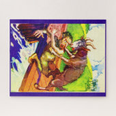 Puzzle billy chèvre gruff et troll (Horizontal)