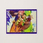 Puzzle billy chèvre gruff et troll (Horizontal)