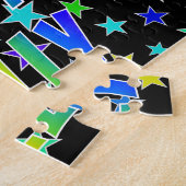 Puzzle "BILLY" Prénom, Amusant "HEUREUX ANNIVERSAIRE" (Côté)