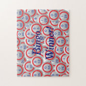 Puzzle Bingo Balls (Vertical)