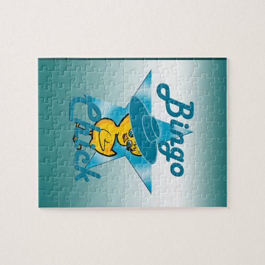 Puzzle Bingo Chick #7 (Horizontal)