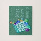 Puzzle Bingo est ma citation amusante du jeu (Vertical)
