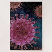 Puzzle Biologie du virus covid (Vertical)