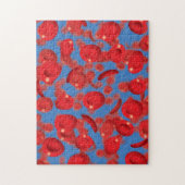 Puzzle Biologie scientifique des cellules du sang (Vertical)