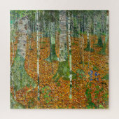 Puzzle Birch Forest by Gustav Klimt (Vertical)