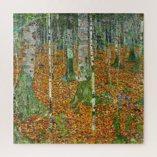 Puzzle Birch Forest by Gustav Klimt (Vertical)