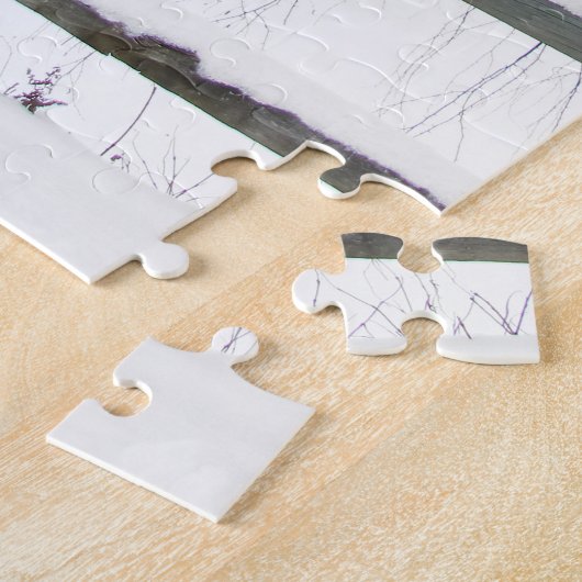 Puzzle Birch Tree Winter (Côté)