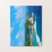 Puzzle Bird Island Mariana Islands. (Vertical)