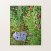 Puzzle Birdhouse Dans Le Jardin (Vertical)