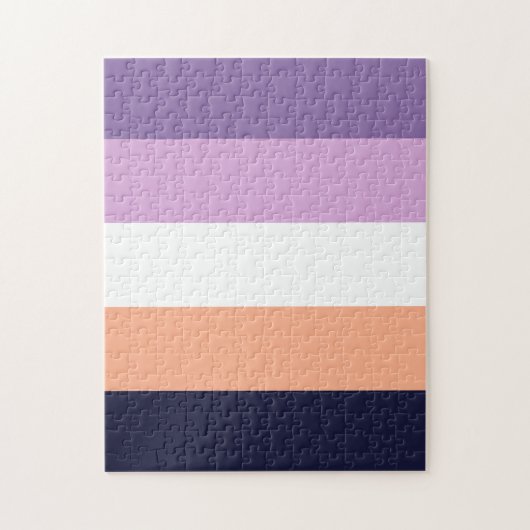 Puzzle Biromantic Pride Flag (Vertical)