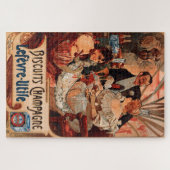 Puzzle Biscuits Champagne-Lefèvre-Utile – Alphonse Mucha (Horizontal)
