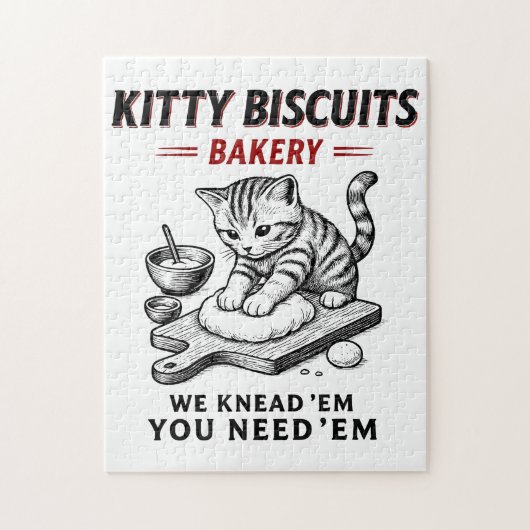 Puzzle Biscuits Kitty Boulangerie (Vertical)
