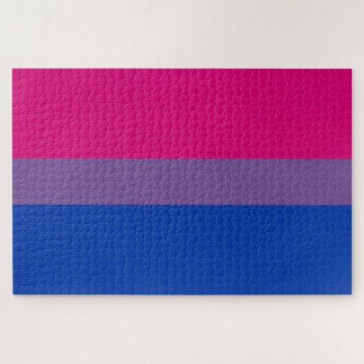 Puzzle Bisexual pride (Horizontal)