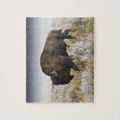 Puzzle Bison américain ou buffle (Vertical)