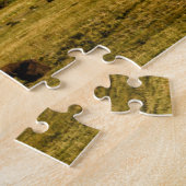 Puzzle Bison au lever de soleil (Côté)