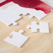 Puzzle Bison avec drapeau des États-Unis d'Amérique (Côté)