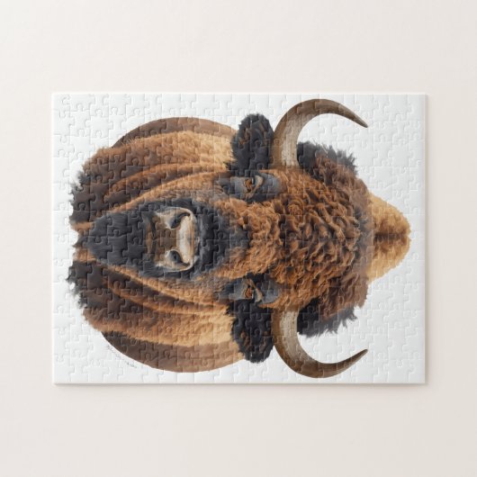 Puzzle Bison / Buffalo (Horizontal)