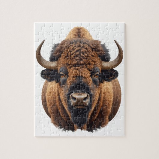 Puzzle Bison / Buffle (Vertical)