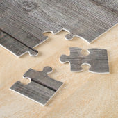 Puzzle Bison de bois (Côté)