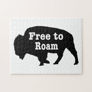 Puzzle Bison libre de Roam