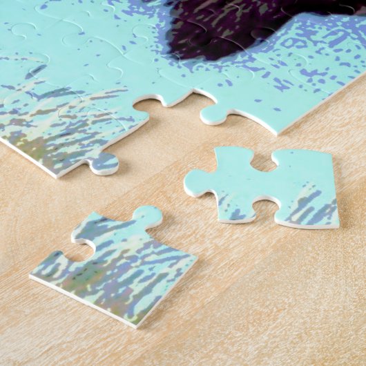 Puzzle Bison Pop Art (Côté)