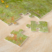 Puzzle Bison sauvage Oklahoma. voeux de Noël (Côté)