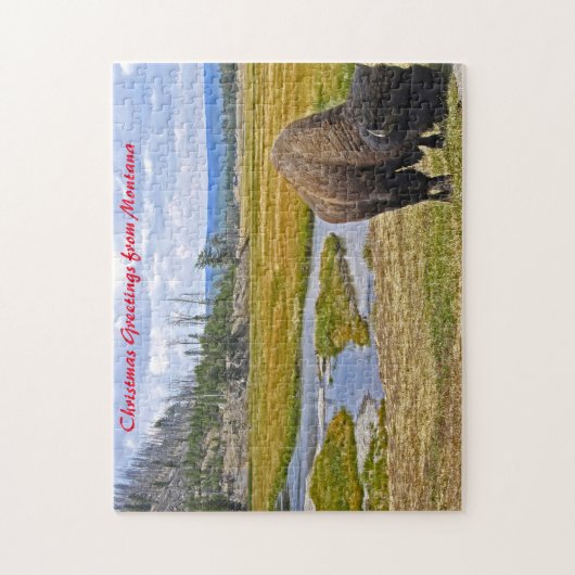 Puzzle Bisson Montana. (Vertical)