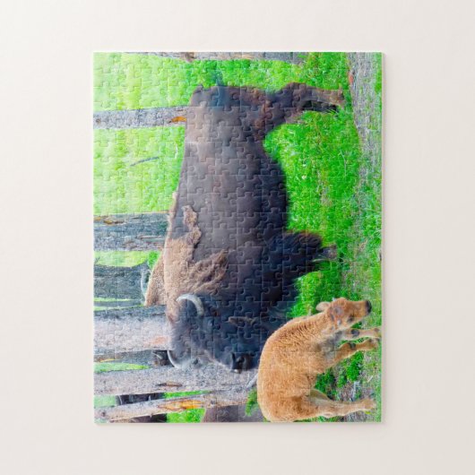 Puzzle Bisson Montana. (Vertical)