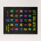 Puzzle Bizarre ABC (Horizontal)
