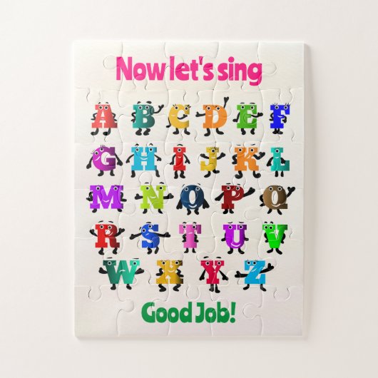 Puzzle Bizarre ABC (Vertical)