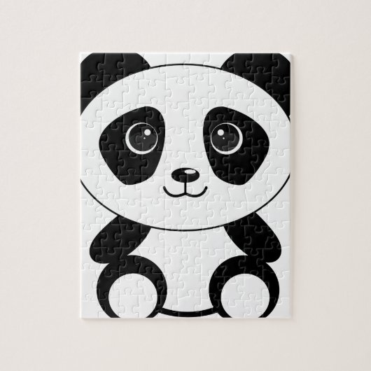 Puzzle Bizarre d'ours de panda (Vertical)