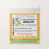 Puzzle Bizarre Obtenez Bien Bouteille D'Ordonnance (Vertical)