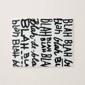 Puzzle Bla Bla Bla (Horizontal)
