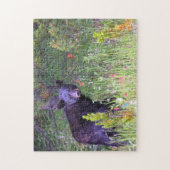 Puzzle Black Bears Canada. (Vertical)