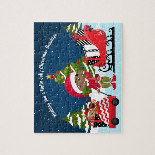 Puzzle Black Boy Elf (Vertical)